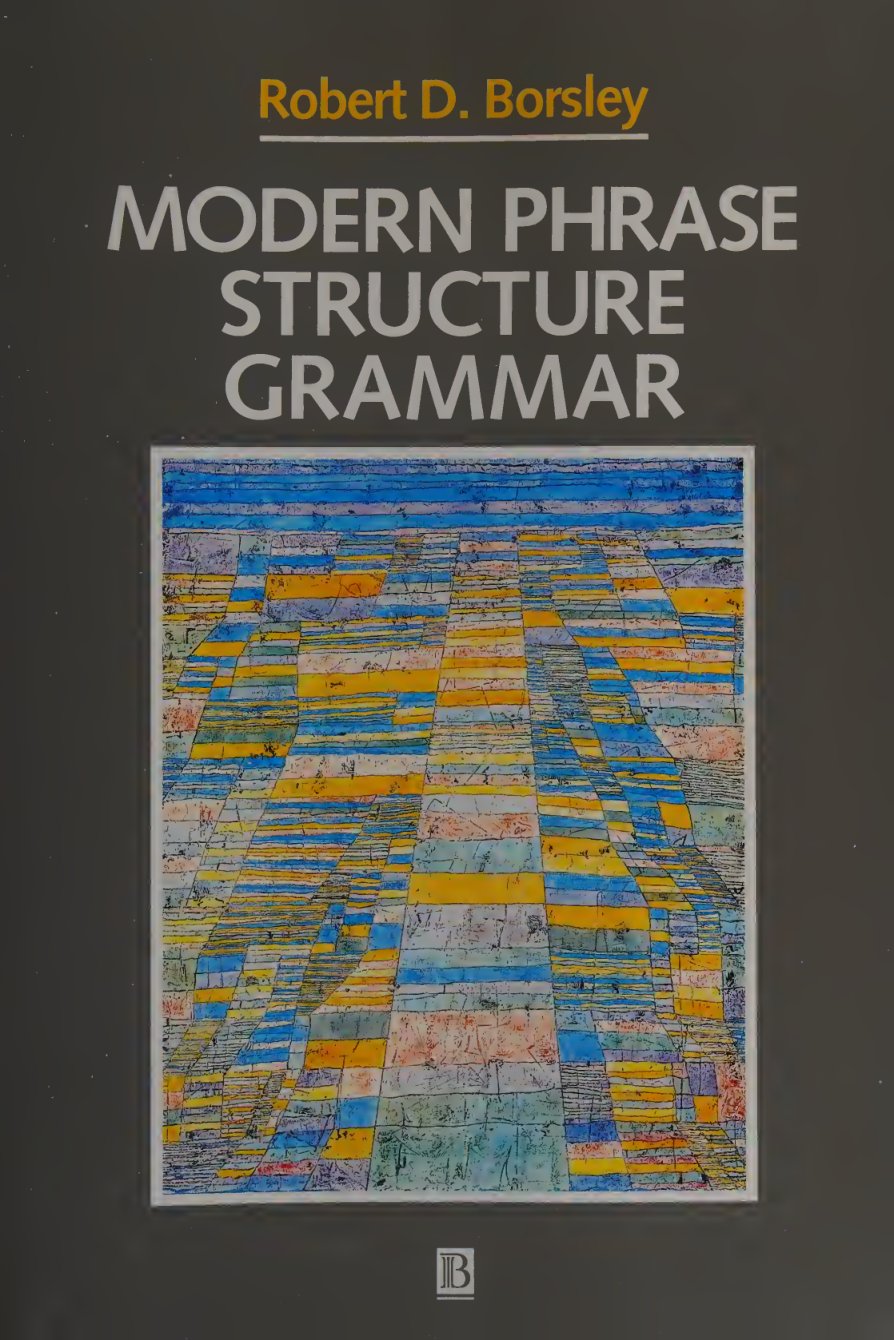 Cover of Modern phrase structure grammar