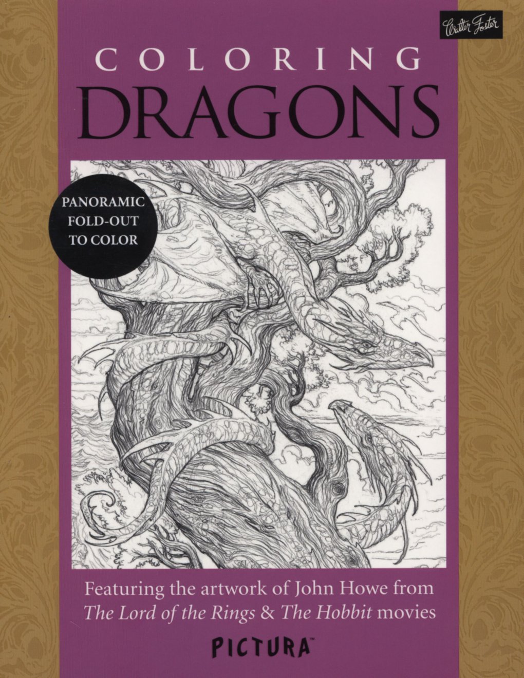 Cover of Coloring_Dragons_-_John_Howe
