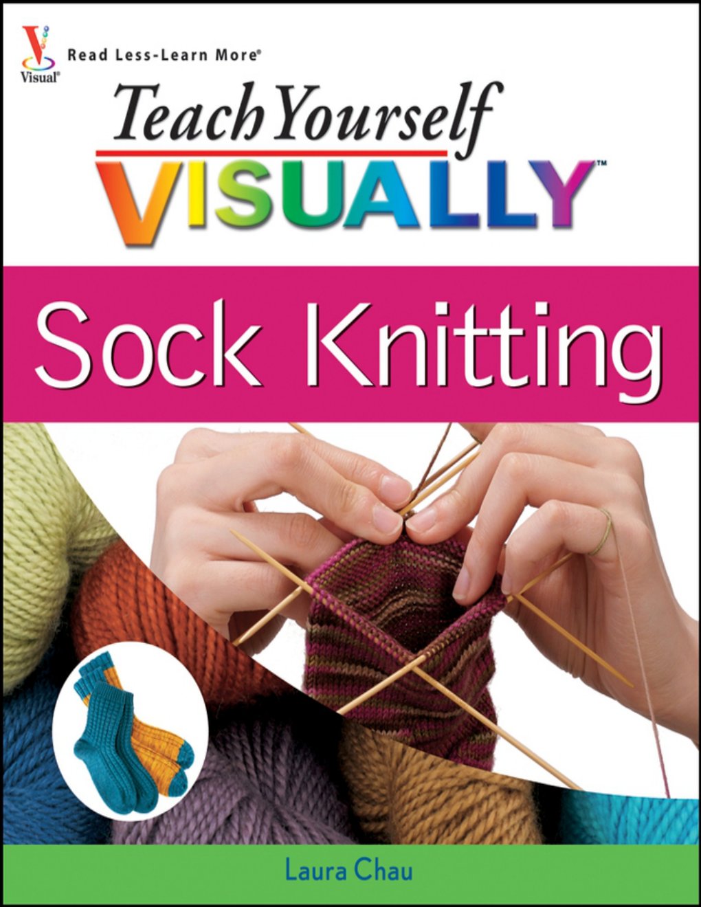 Cover of Teach Yourself VISUALLY Sock Knitting