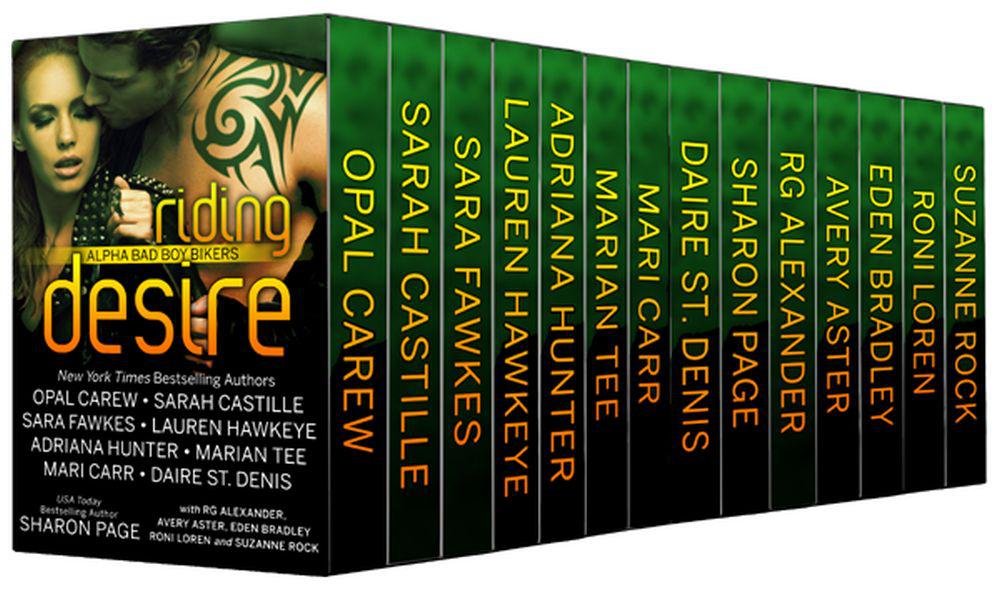 Cover of Riding Desire: Alpha Bad Boy Biker Boxed Set