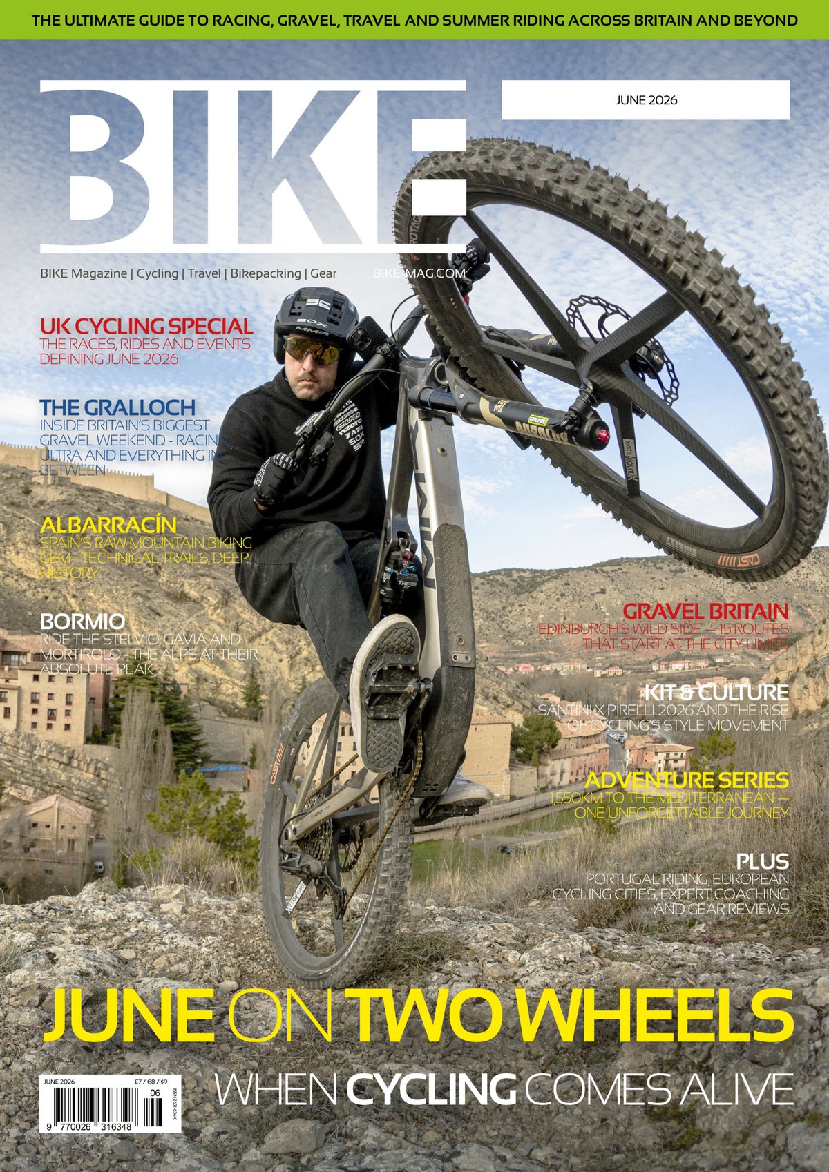 Cover of Bike Magazine June 2026
