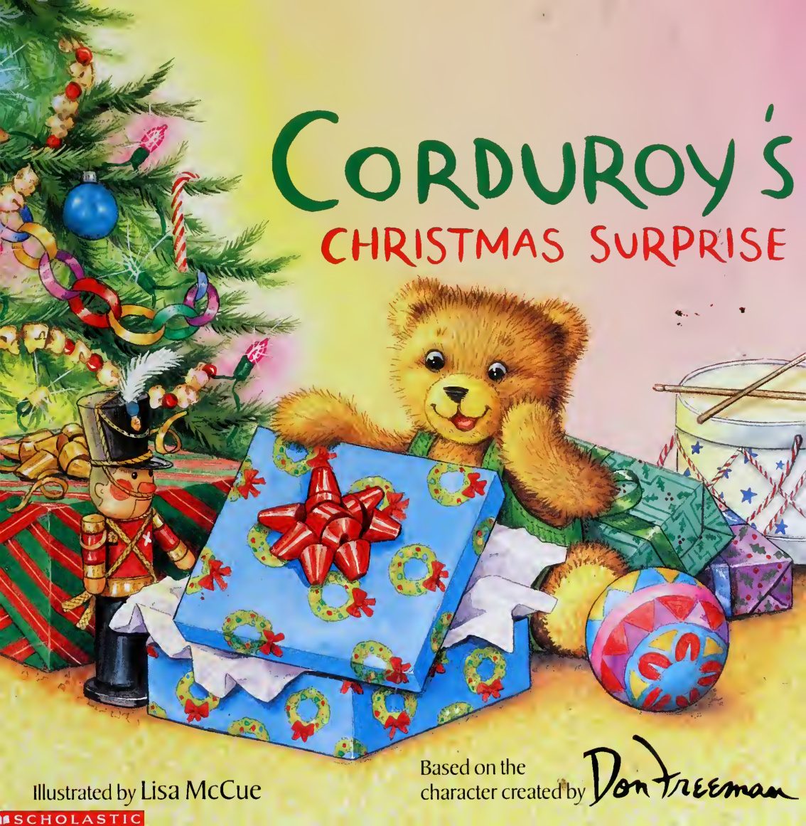 Cover of Corduroy's Christmas surprise (1992)