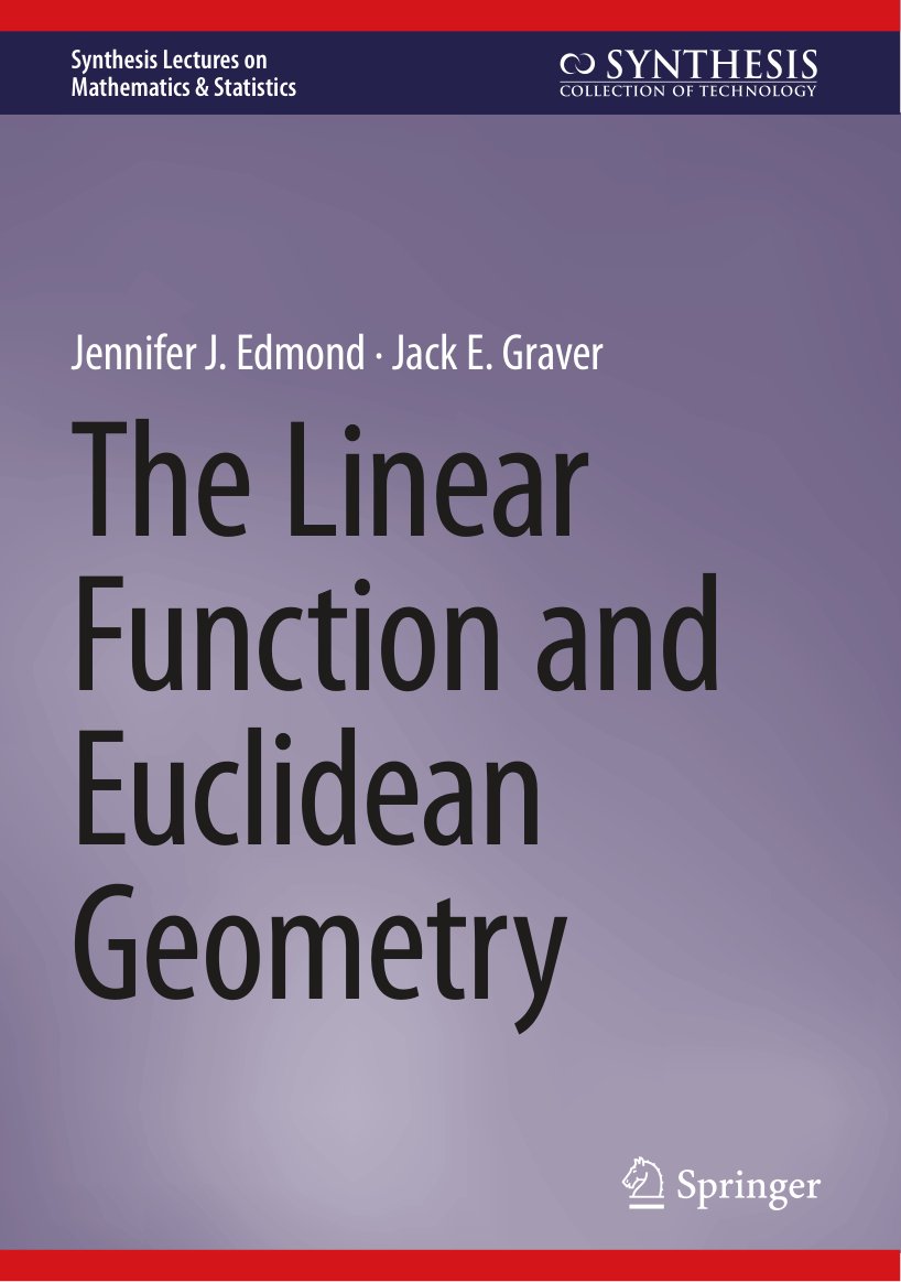 Cover of The Linear Function and Euclidean Geometry