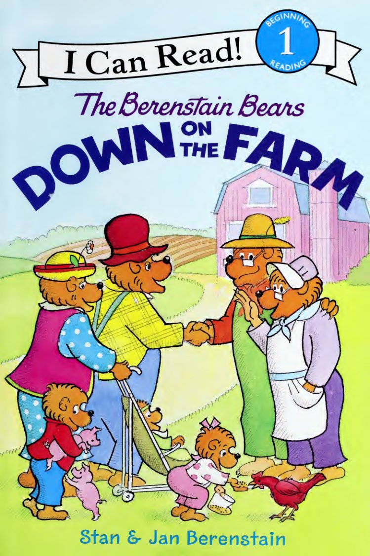 Cover of The Berenstain Bears down on the farm