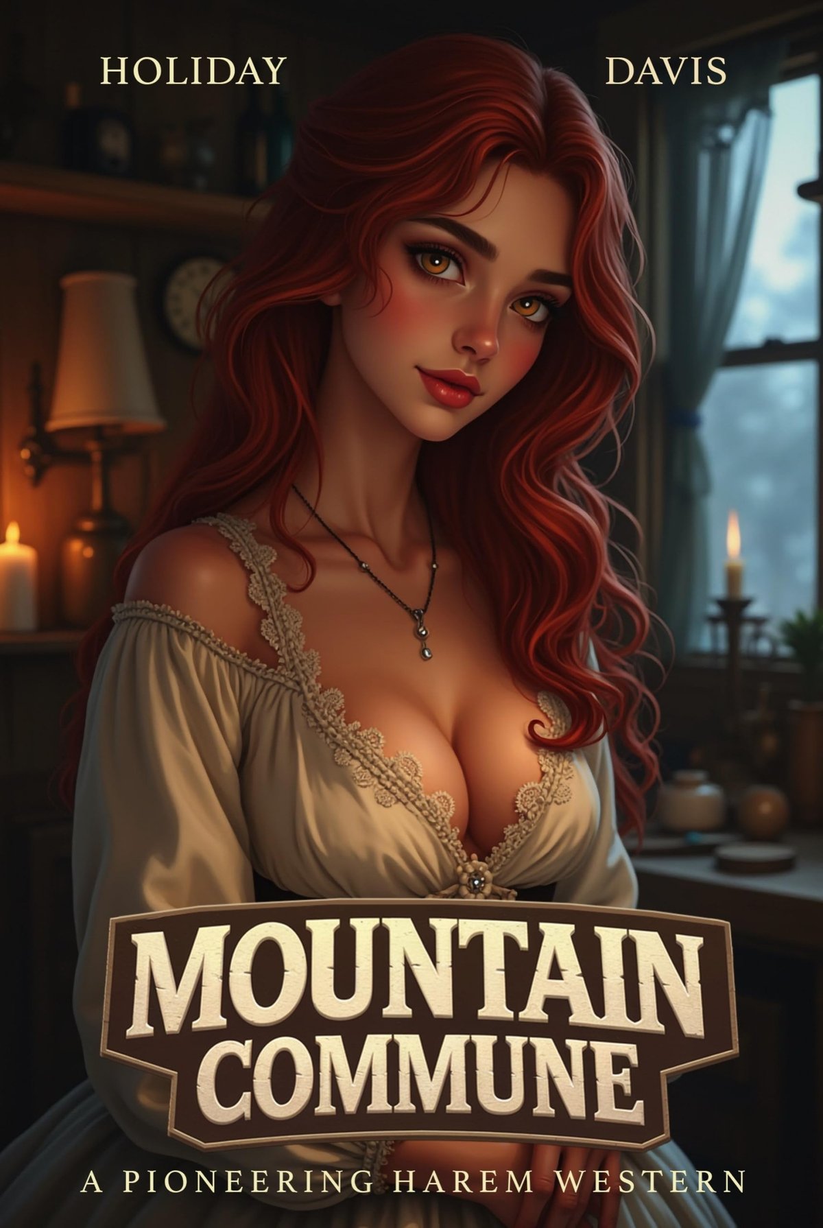 Cover of Mountain Commune: A Pioneering Harem Western