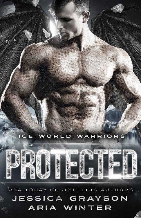 Cover of Protected: Dragon Shifter Romance (Ice World Warriors Book 7)