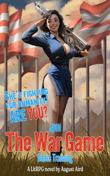 Cover of The War Game: Basic Training (The War Game: A LitRPG Space Adventure Book 1)