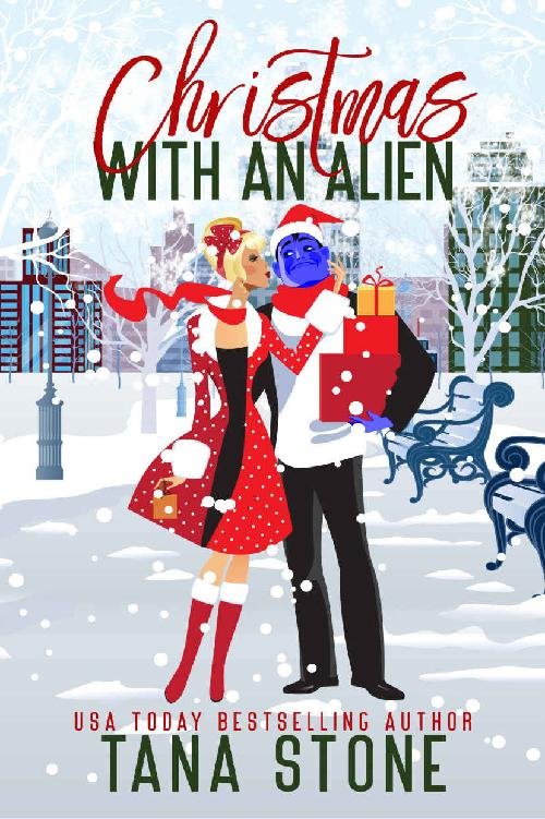 Cover of Christmas with an Alien: A Sci-Fi Alien Holiday Romance