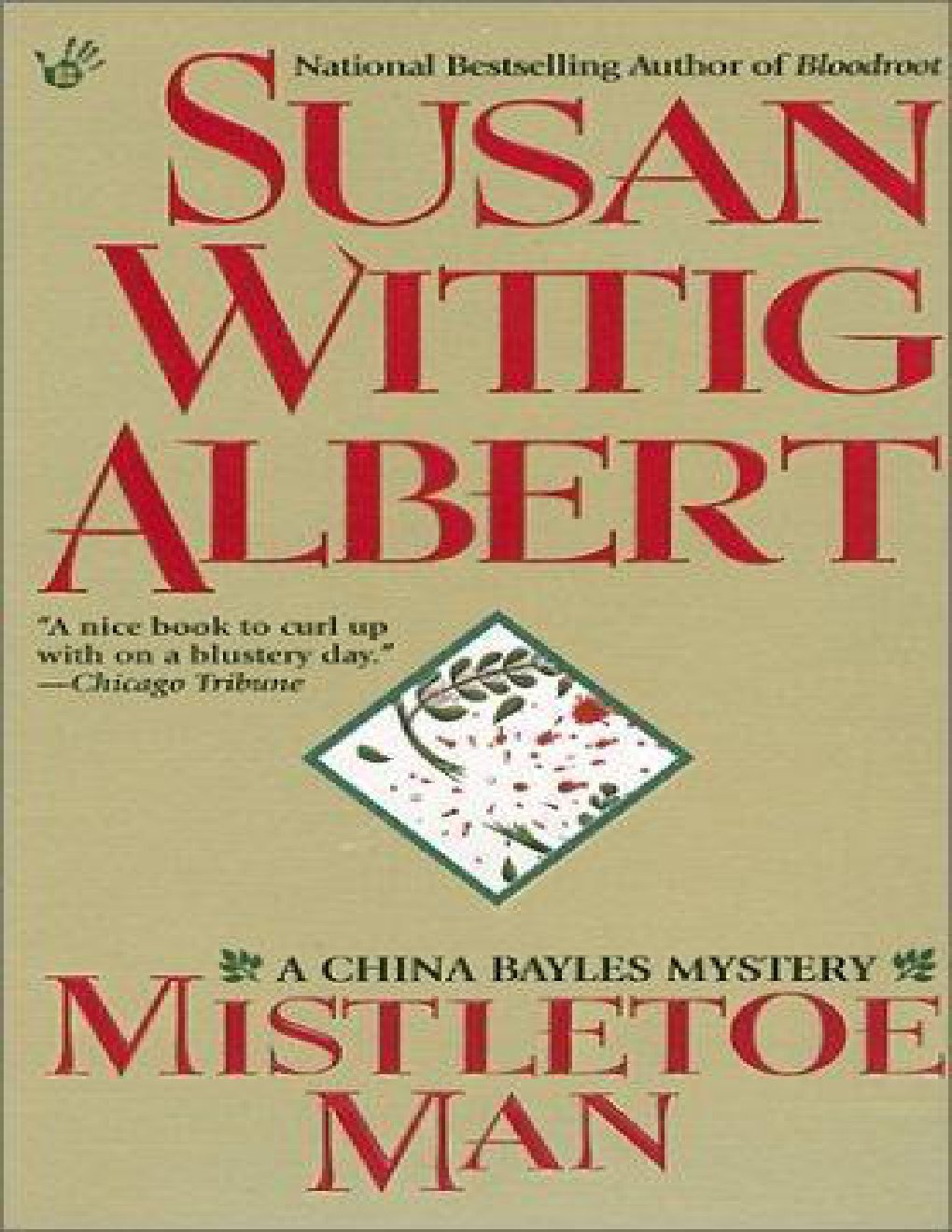 Cover of Mistletoe Man - China Bayles 09