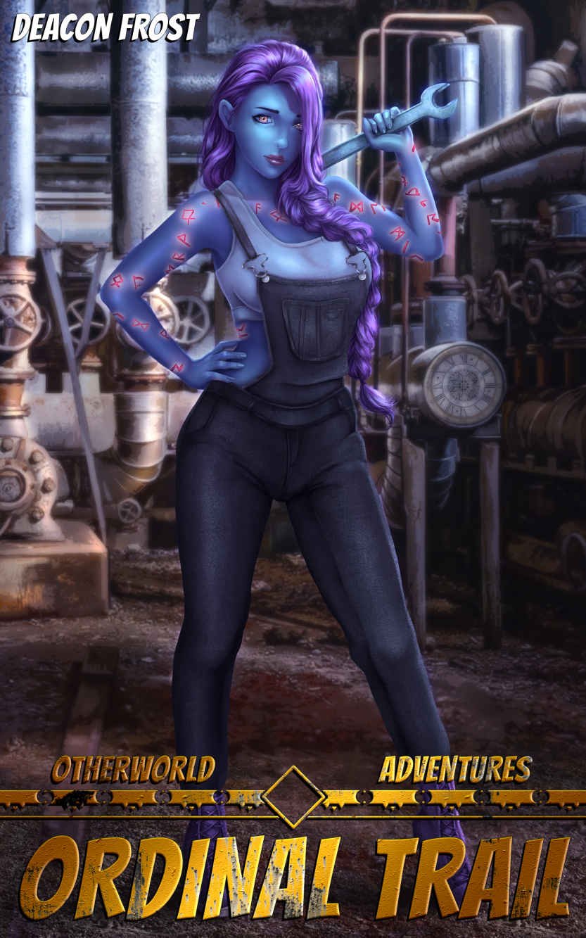 Cover of Ordinal Trail- Otherworld Adventures book 01 (2025)