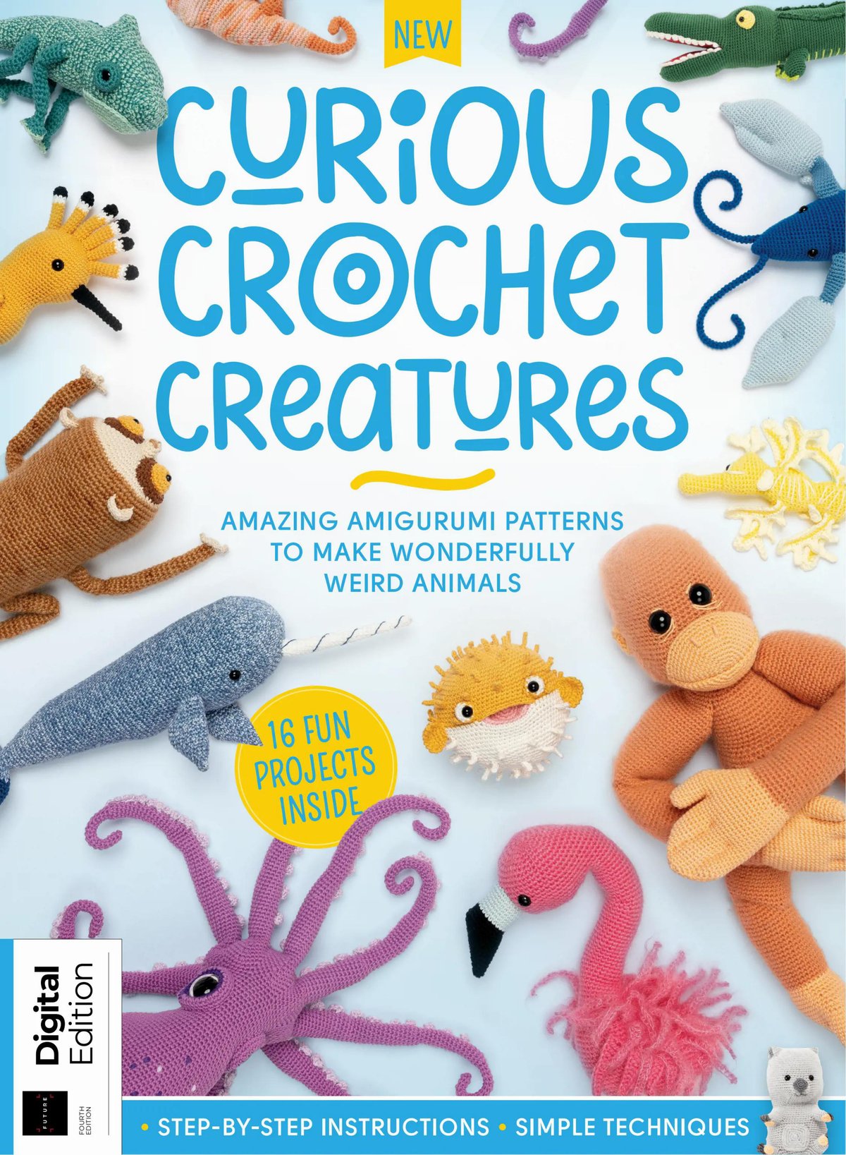 Cover of Curious Crochet Creatures 4th Edition 18 June 2026
