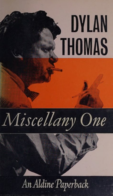 Cover of Miscellany one : poems, stories, broadcasts