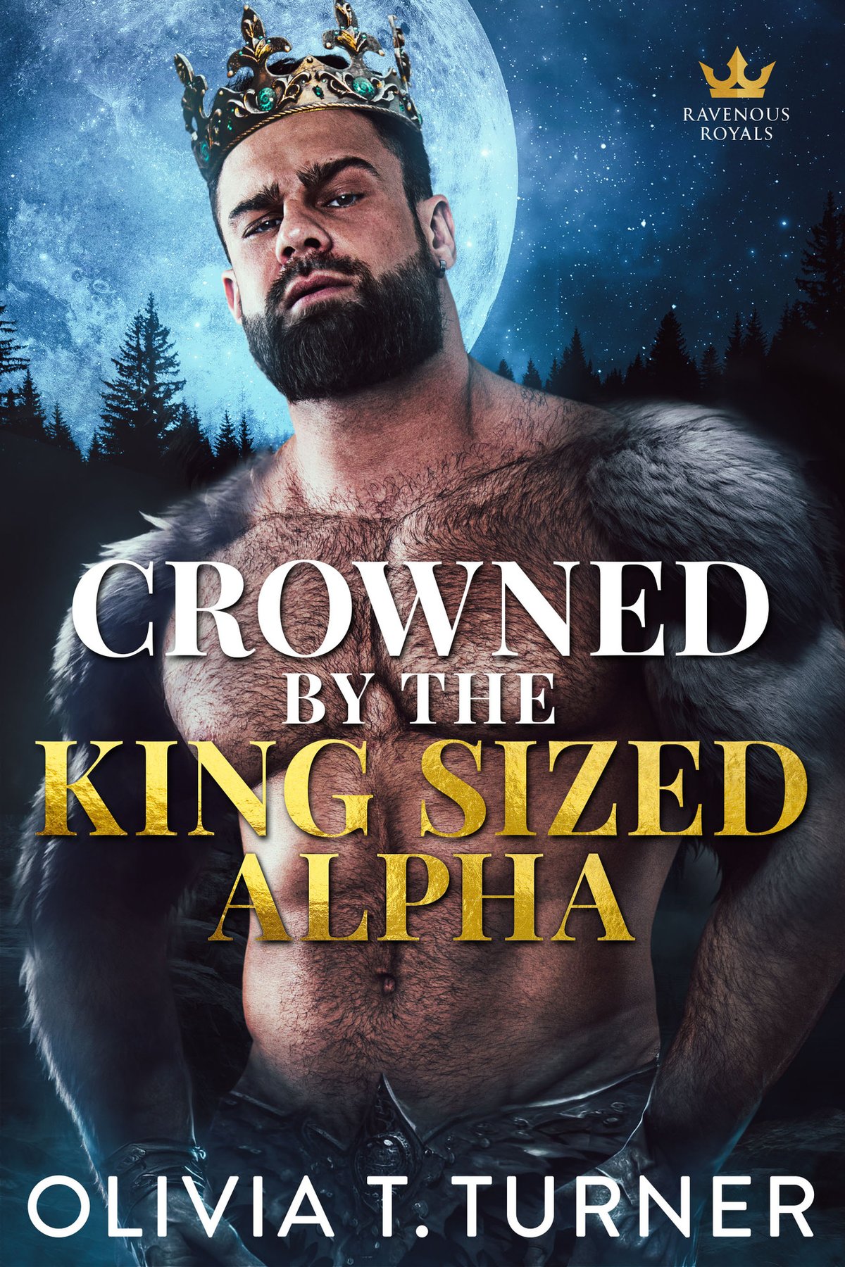 Cover of Crowned By The King-Sized Alpha