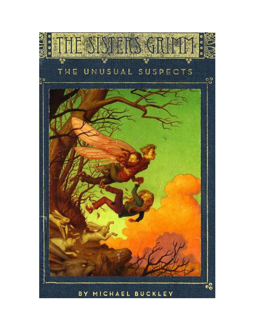 Cover of The Unusual Suspects (The Sisters Grimm, Book 2)