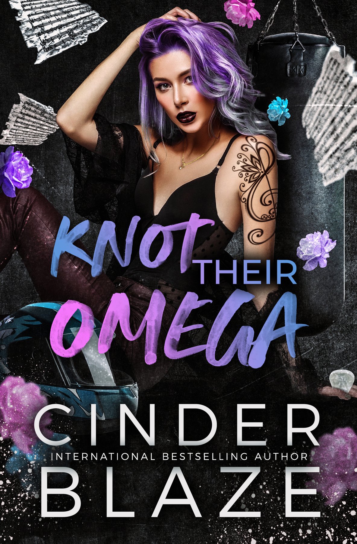 Cover of Knot Their Omega: A Standalone Omegaverse Romance