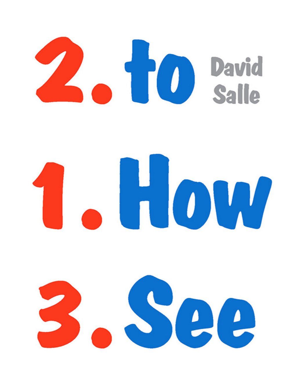 Cover of How to See