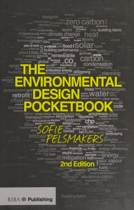 Cover of The environmental design pocketbook