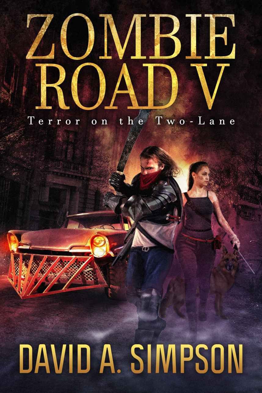Cover of Zombie Road (Book 5): Terror On The Two-Lane
