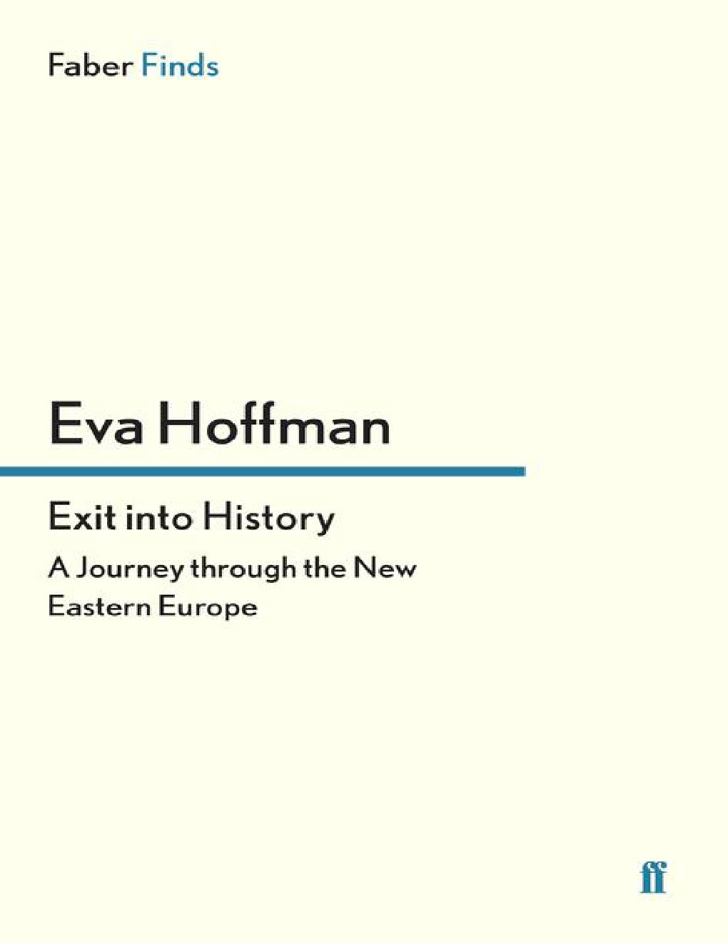 Cover of Exit into History