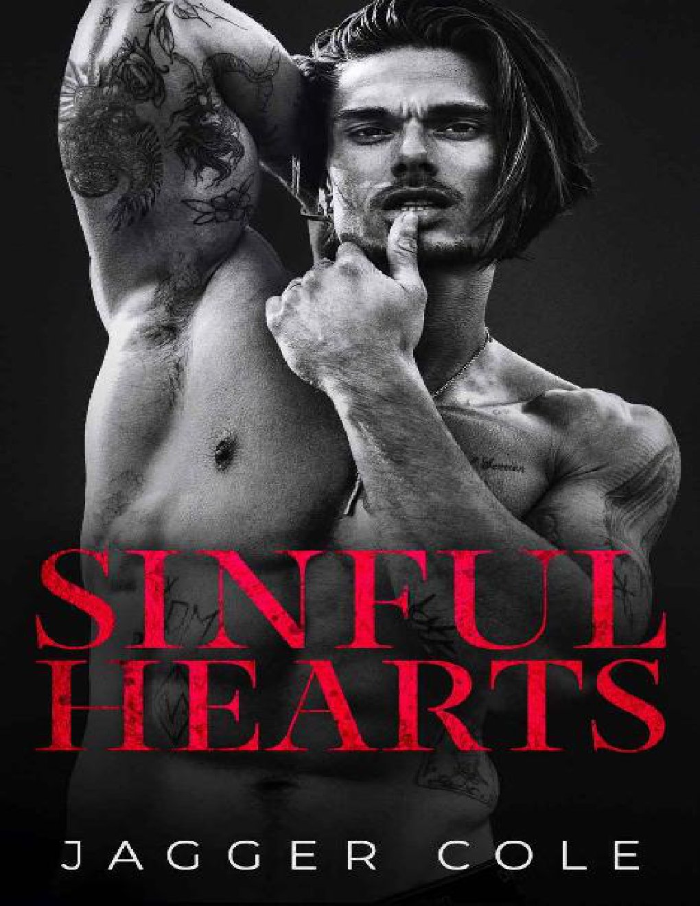 Cover of Sinful Hearts: A Dark Mafia Enemies To Lovers Romance