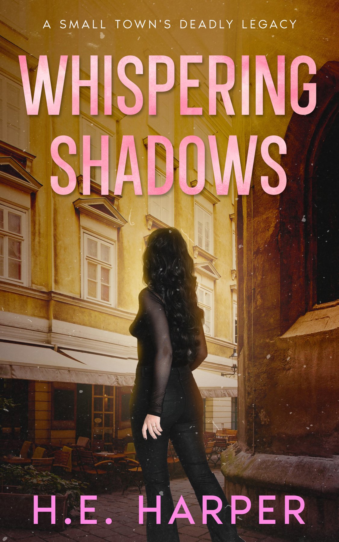 Cover of Whispering Shadows: A Small Town's Deadly Legacy