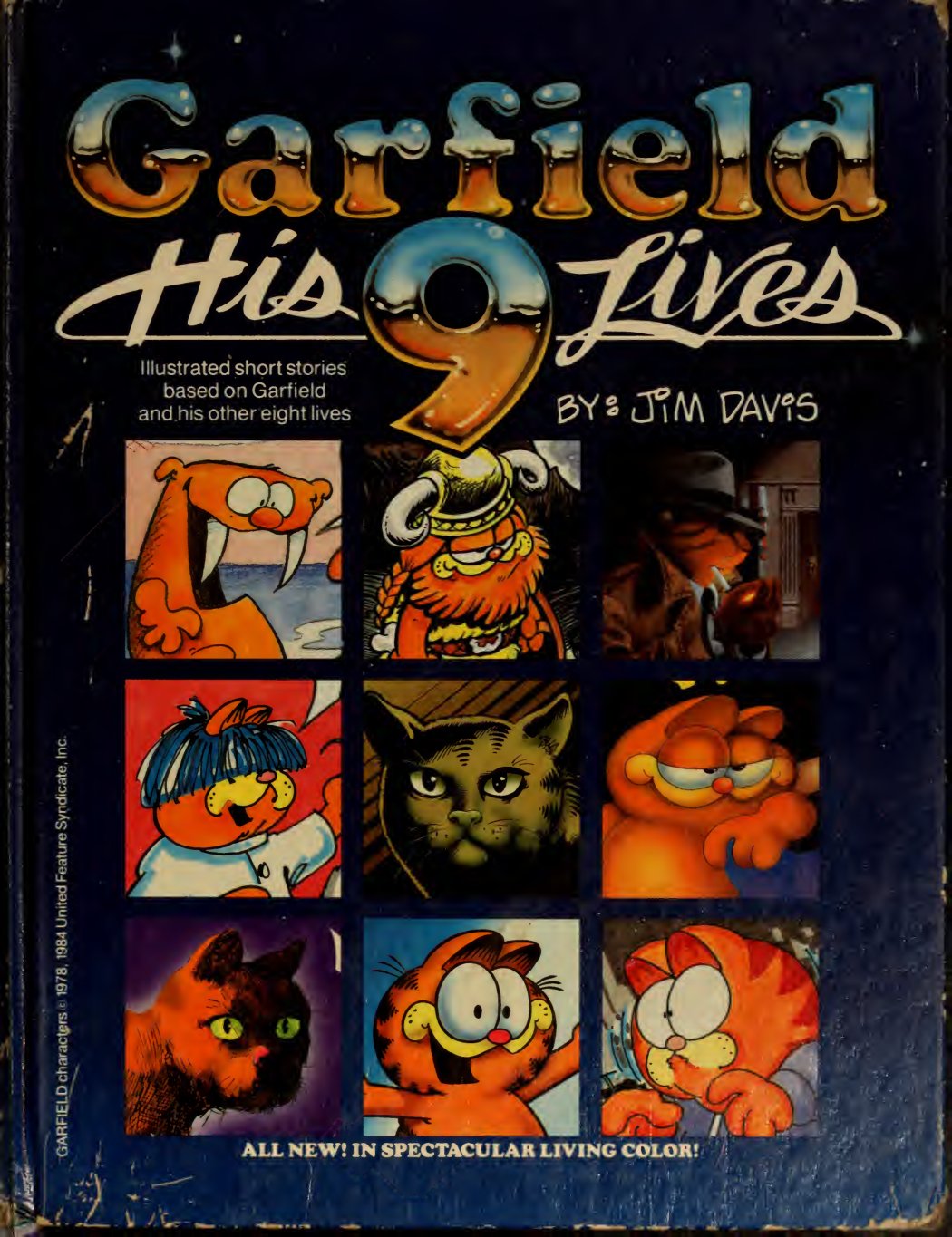Cover of Garfield, his 9 lives