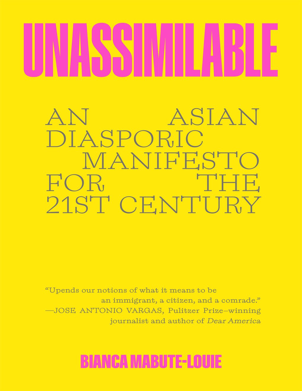 Cover of Unassimilable (2011)