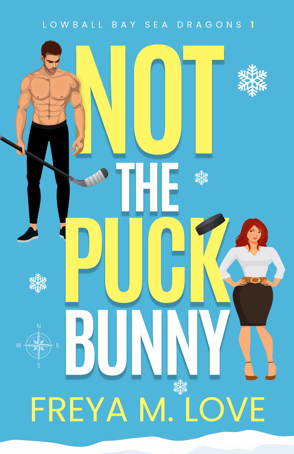 Cover of Not the Puck Bunny- An enemies to lovers, workplace romantic comedy (2024)