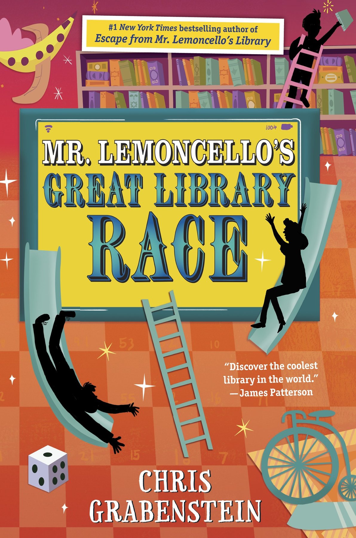 Cover of Mr. Lemoncello's Great Library Race (1969)