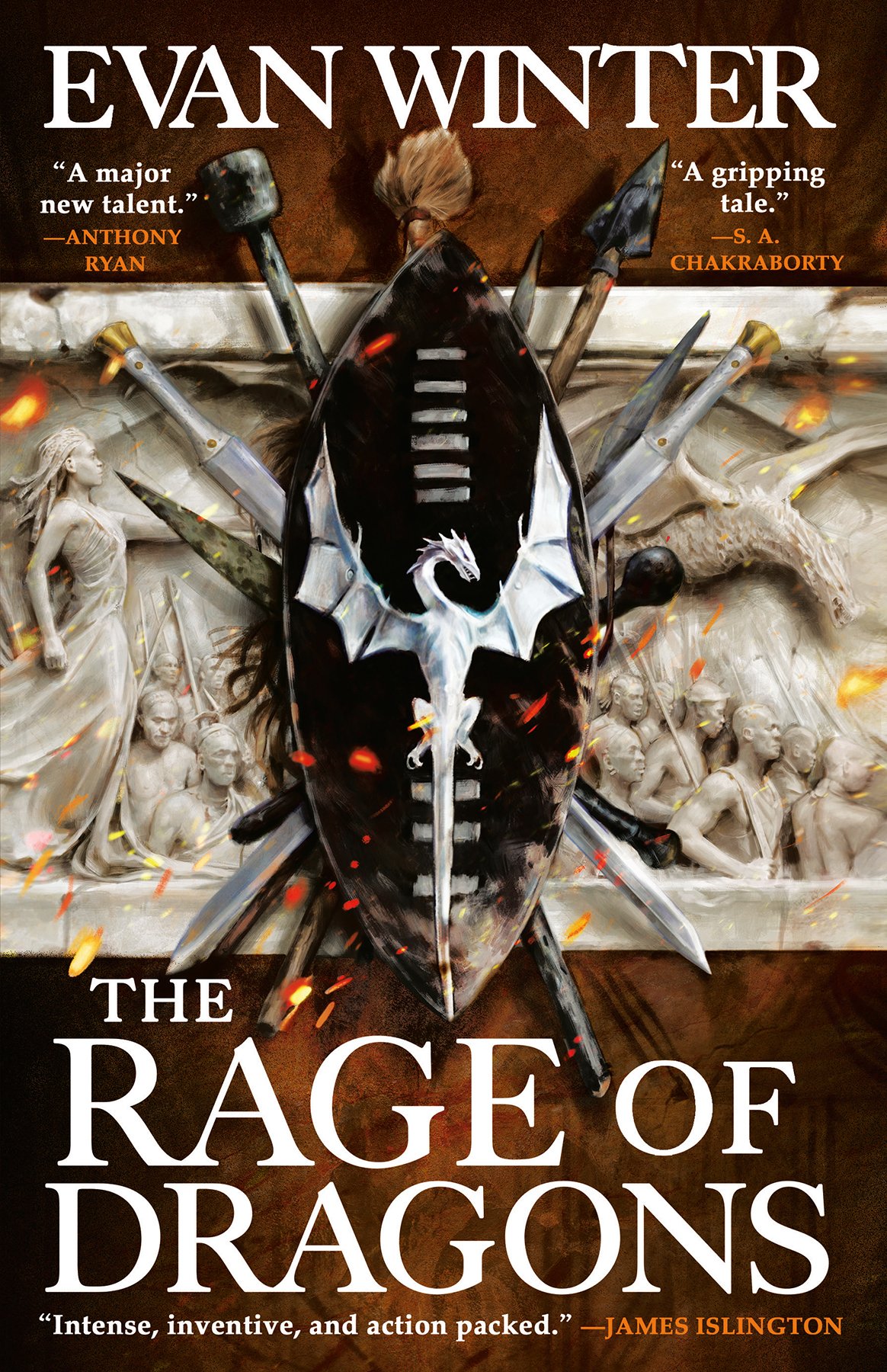 Cover of The Rage of Dragons (2017)