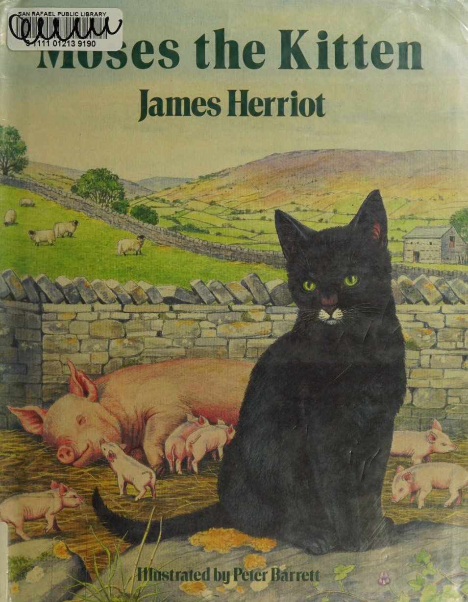 Cover of Moses the kitten