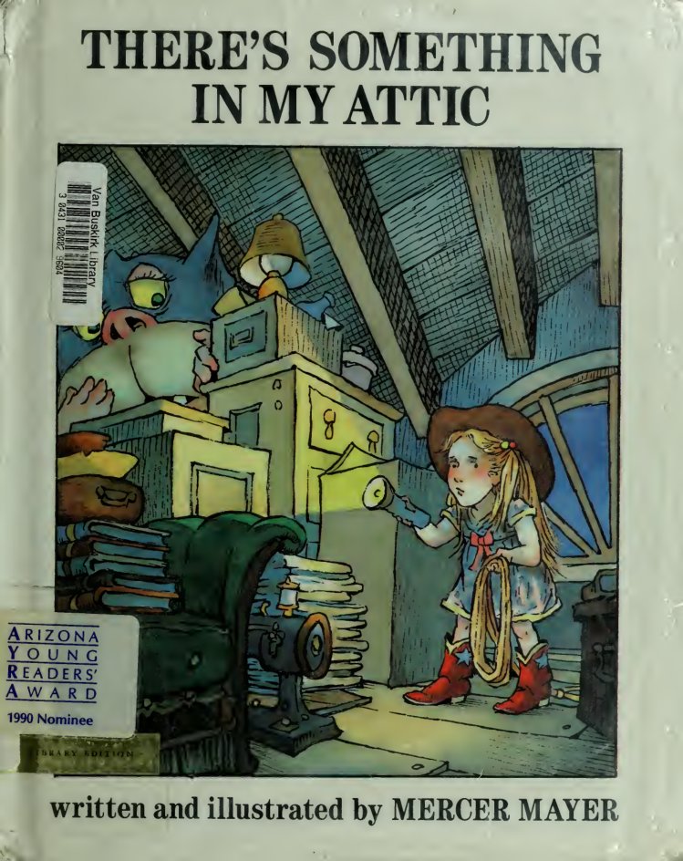 Cover of There's something in my attic