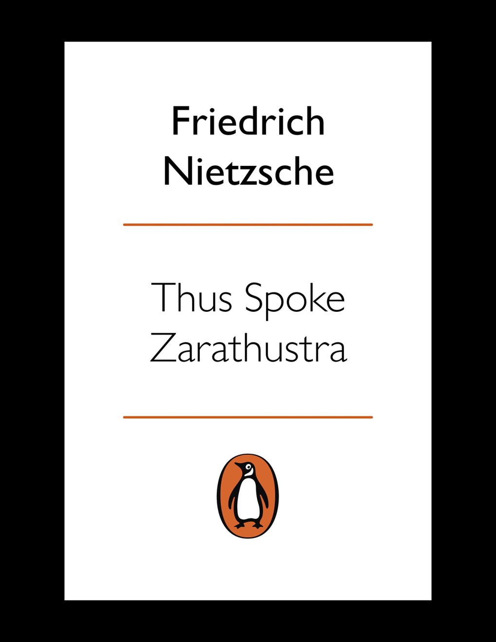 Cover of Thus Spoke Zarathustra
