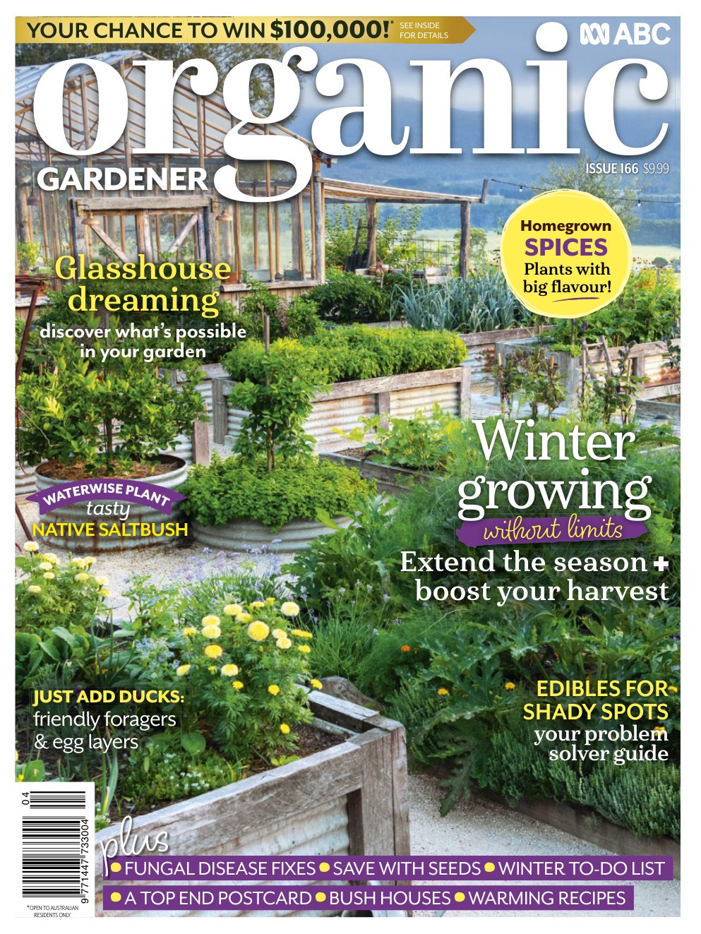 Cover of growing