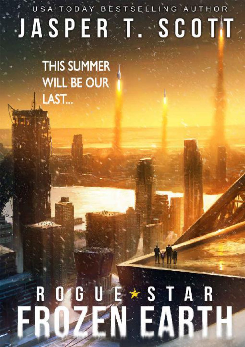 Cover of Rogue Star: Frozen Earth (A Post-Apocalyptic Technothriller)
