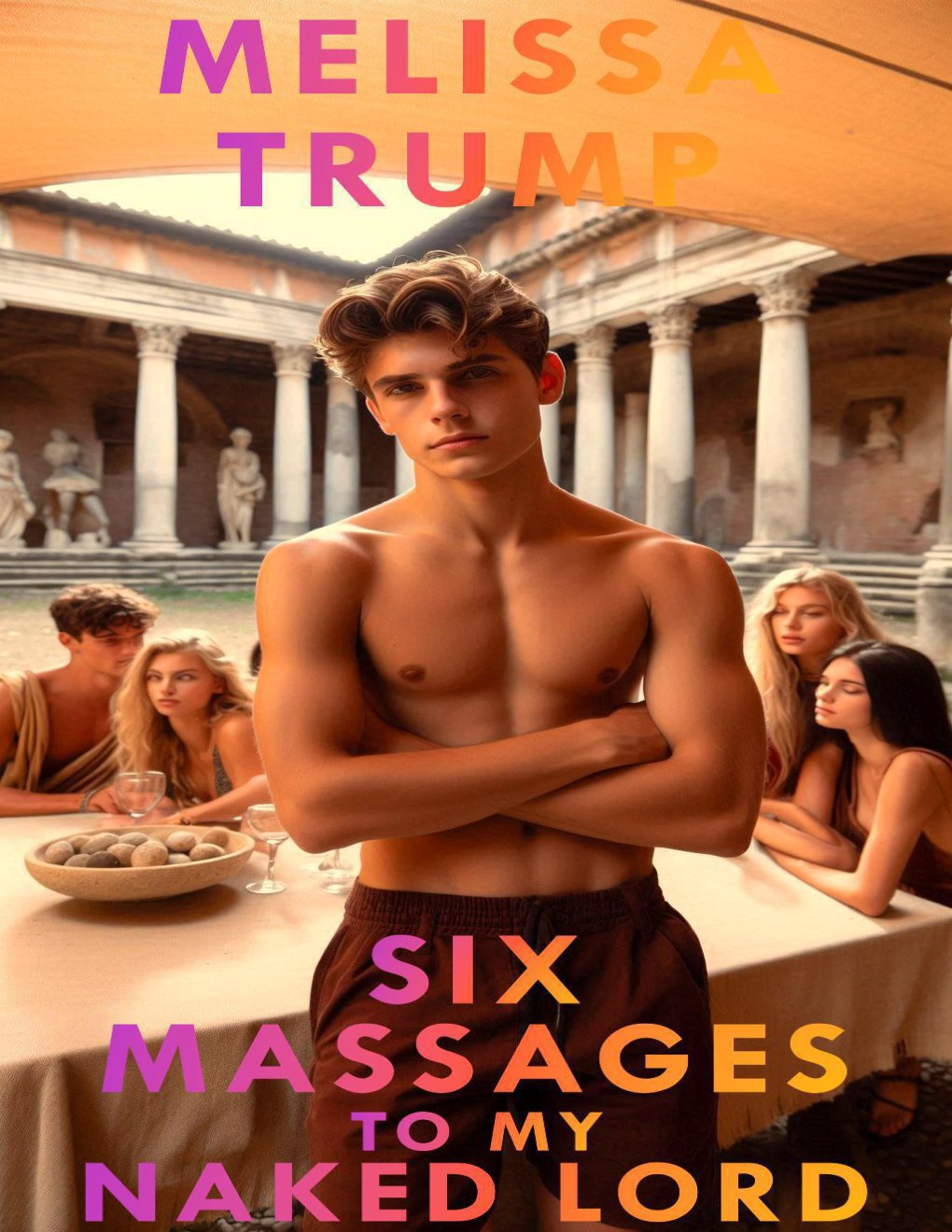 Cover of Six Massages to my Naked Lord: Gay mm fiction (Historical Erotica Slaves Stories)
