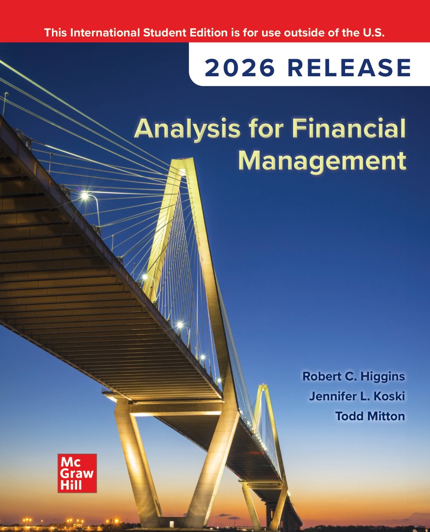 Cover of ANALYSIS FOR FINANCIAL MANAGEMENT, 2026 RELEASE