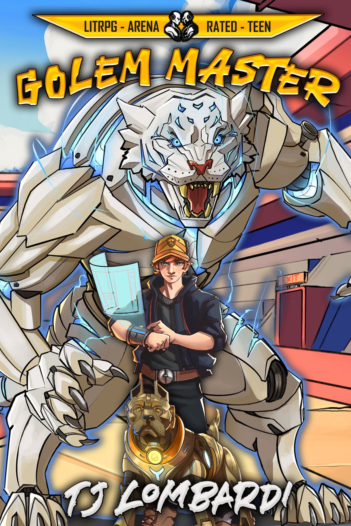 Cover of Golem Master- A LitRPG Arena Adventure (2024)
