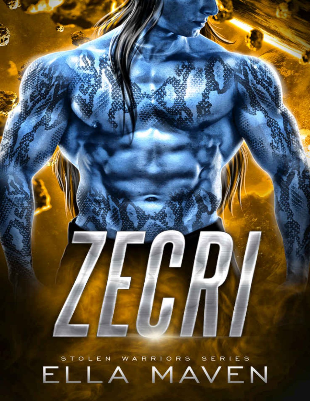 Cover of Zecri: A SciFi Alien Warrior Romance (Stolen Warriors Book 4)