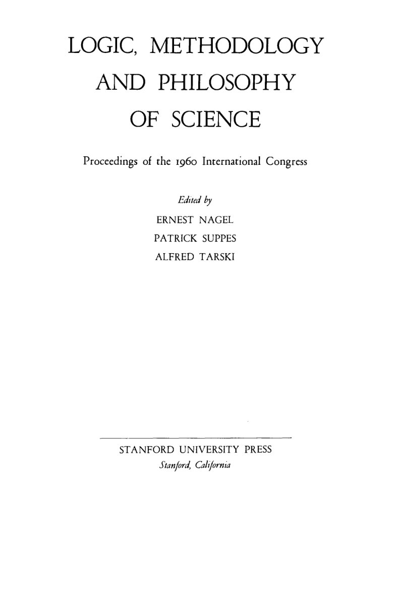 Cover of LOGIC, METHODOLOGY (1858)