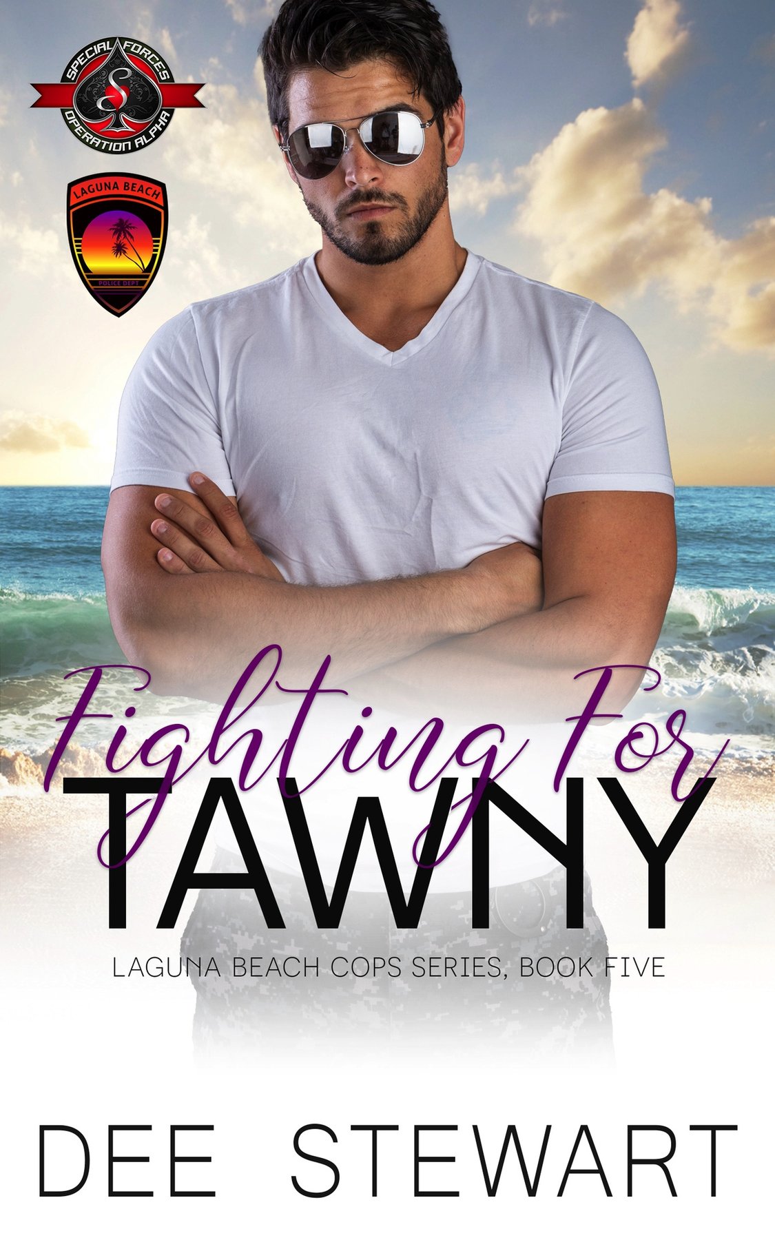 Cover of Fighting for Tawny (Special Forces: Operation Alpha) (Laguna Beach Cops Book 5)