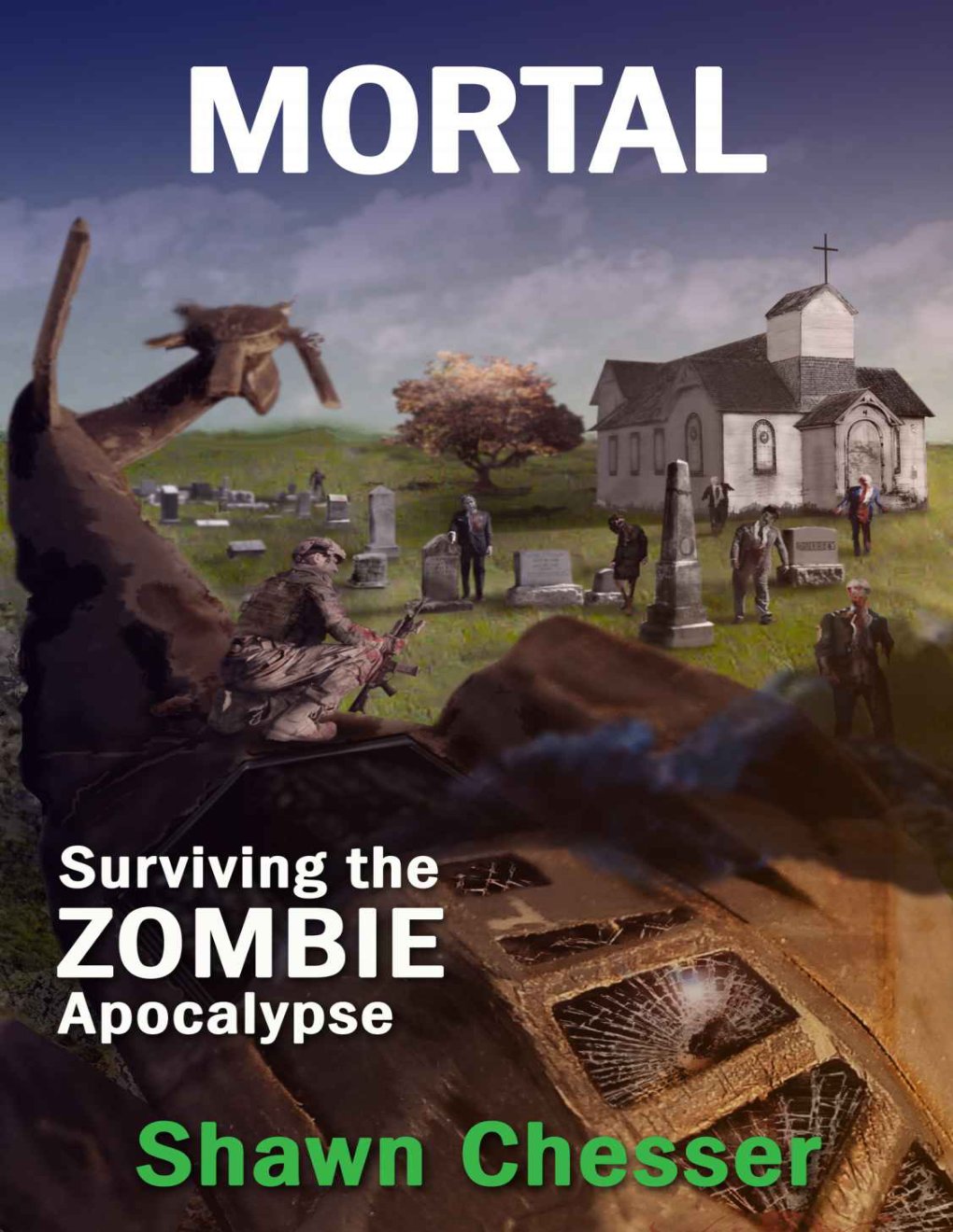 Cover of Mortal- Surviving the Zombie Apocalypse (2013)