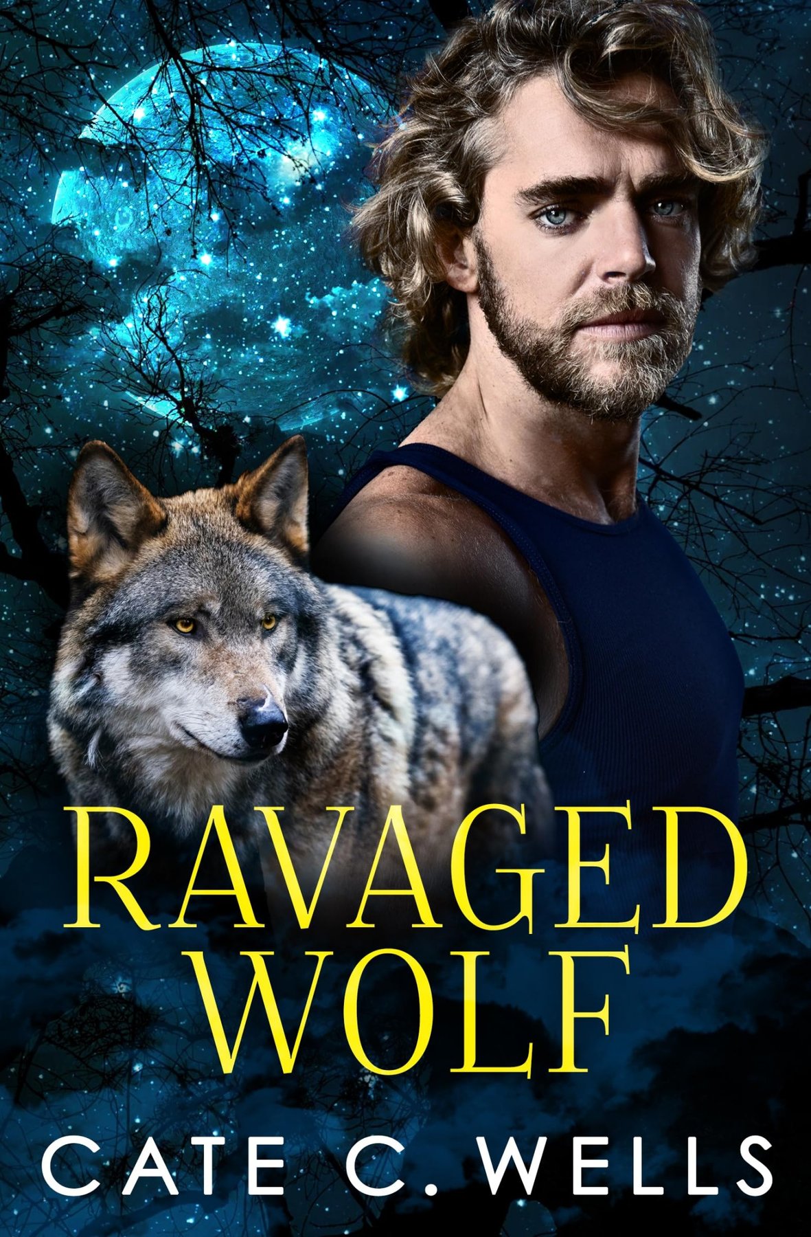 Cover of Ravaged Wolf (The Five Packs Book 6)