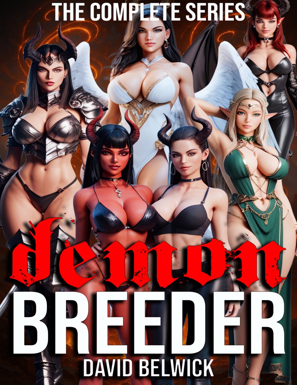 Cover of Demon Breeder - The Complete Series: A Supernatural Hellacious Harem