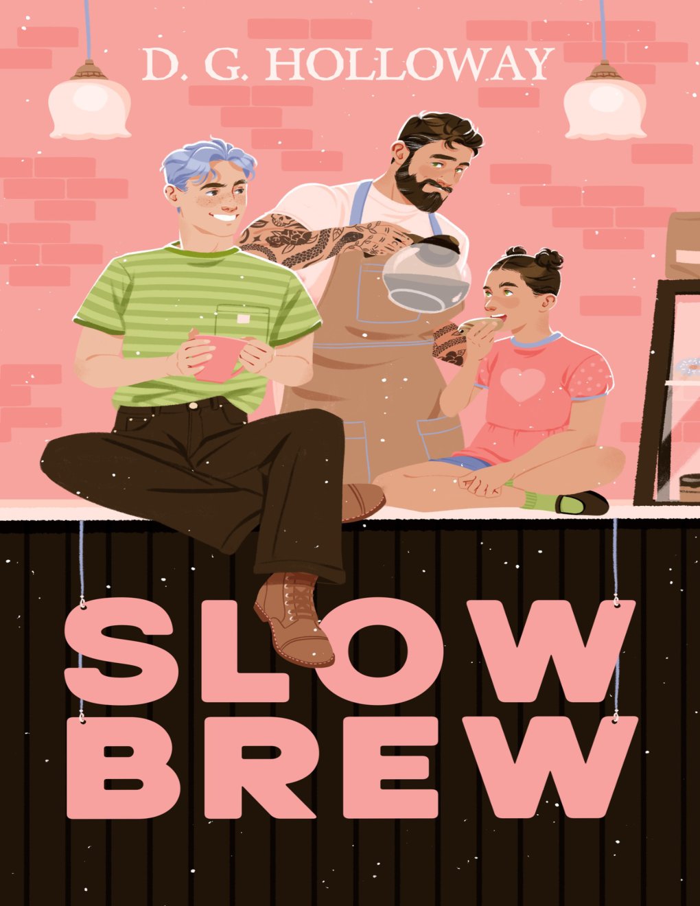 Cover of Slow Brew: A Small Town MM Rom-Com