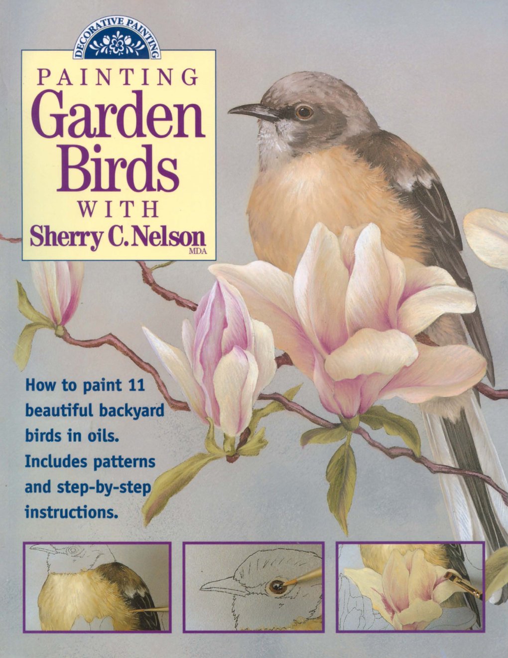Cover of Painting Garden Birds with Sherry C. Nelson