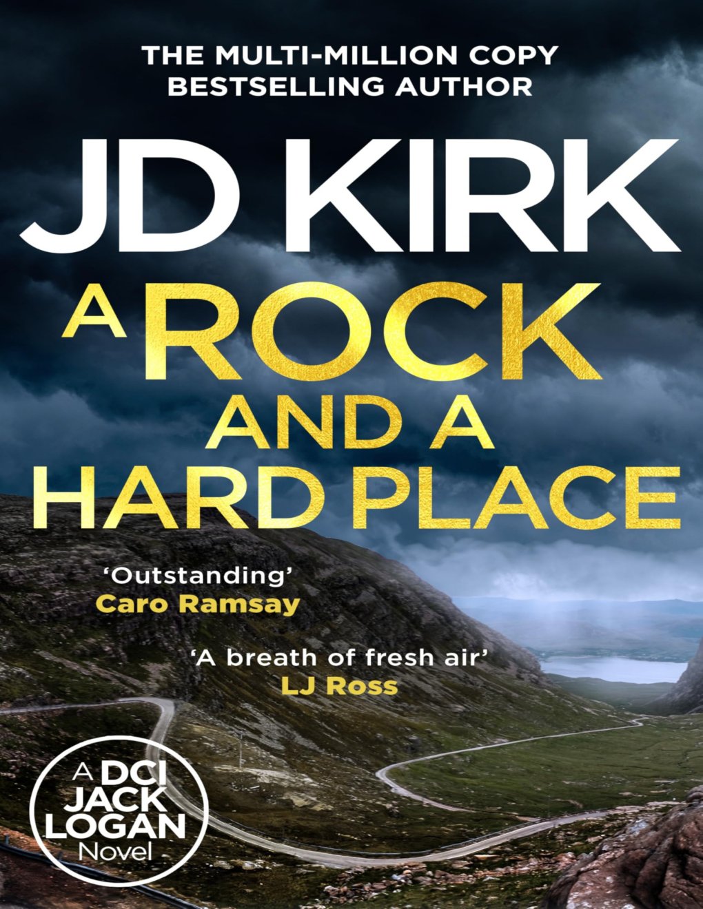 Cover of A Rock and a Hard Place (DCI Logan Crime Thrillers Book 21)