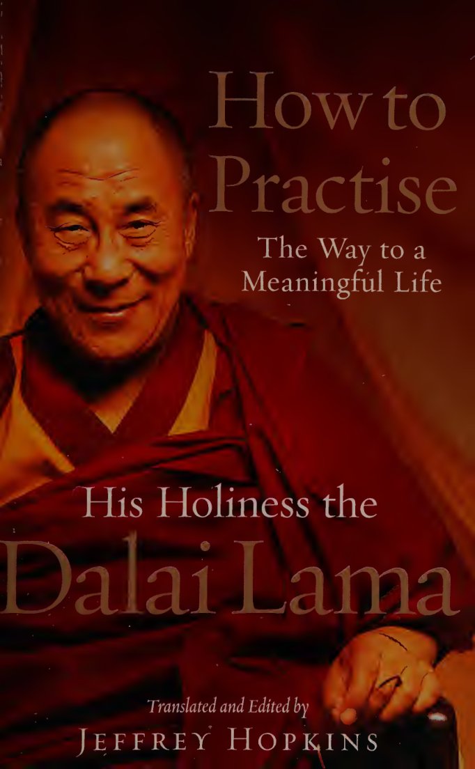 Cover of How to practise : the way to a meaningful life