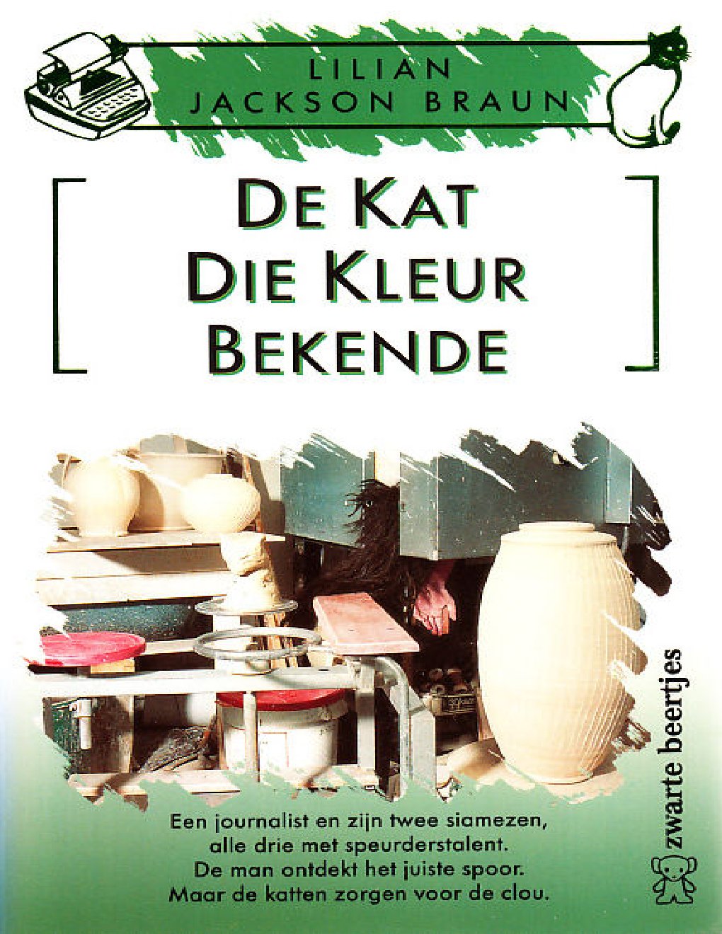 Cover of De kat die kleur bekende (1986)