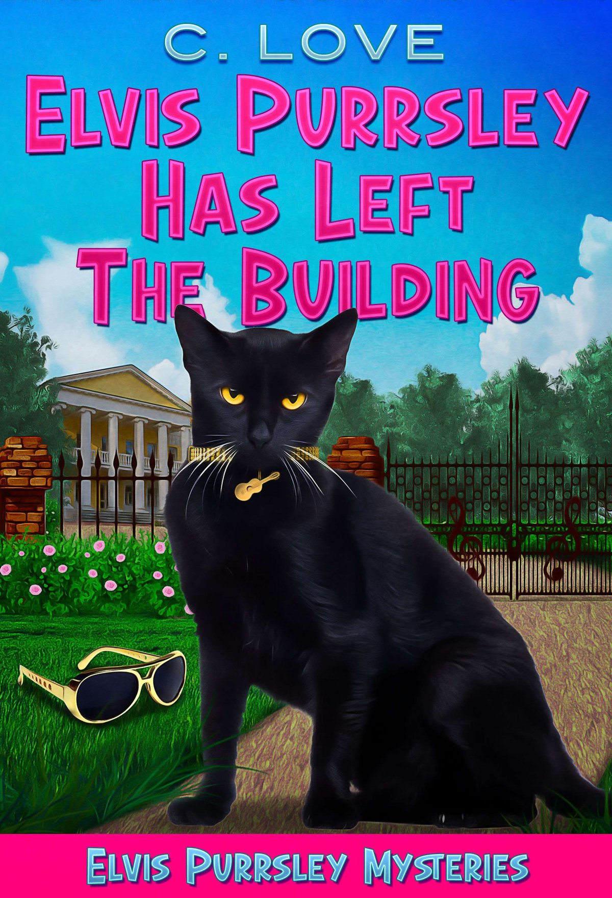 Cover of Elvis Purrsley Has Left the Building